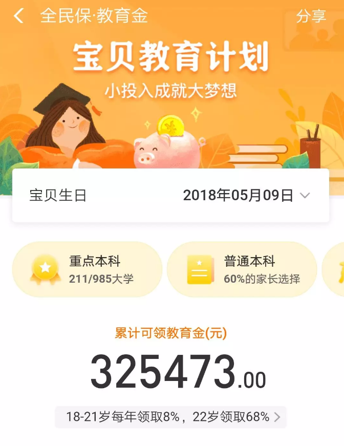 支付寶全民保教育金靠譜嗎？坑不坑看完才知道